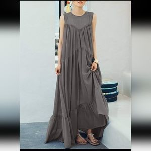 Gracila Tiered Maxi Dress NWT